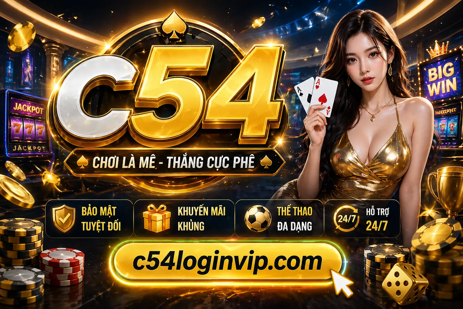 Hình ảnh nền khu vực đăng nhập socvip casino an toàn và hiện đại